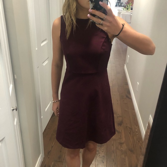 Burgundy dress! NWT - Picture 4 of 6